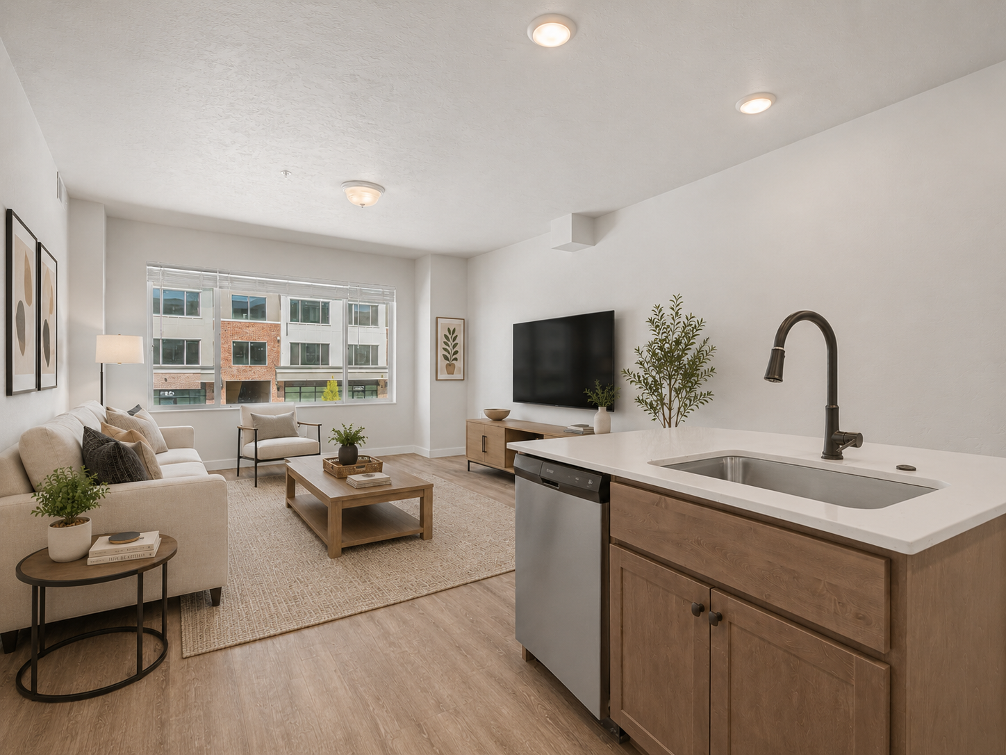1-Bed 1-Bath (M) unit images floor plan 2