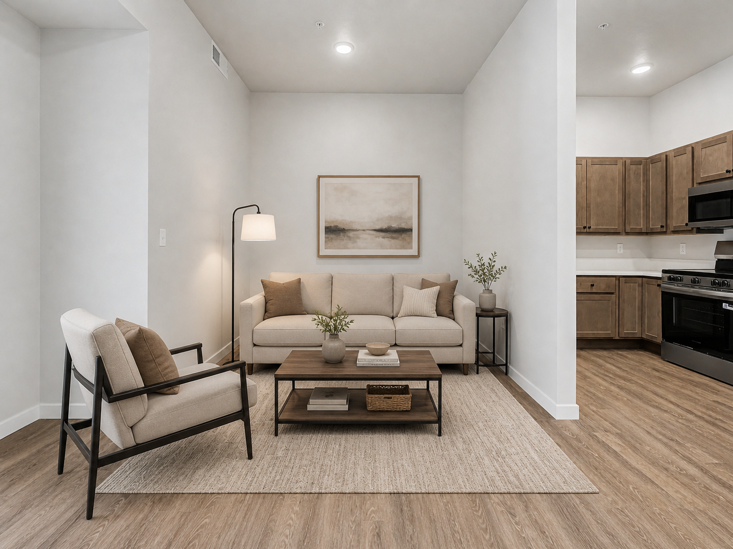 2-Bed 1-Bath (S) unit images floor plan 2