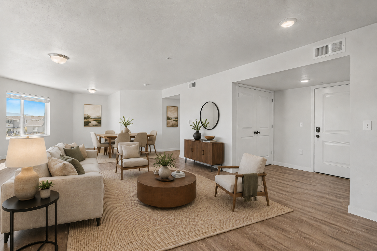 2-Bed 1-Bath (XL) unit images floor plan 4