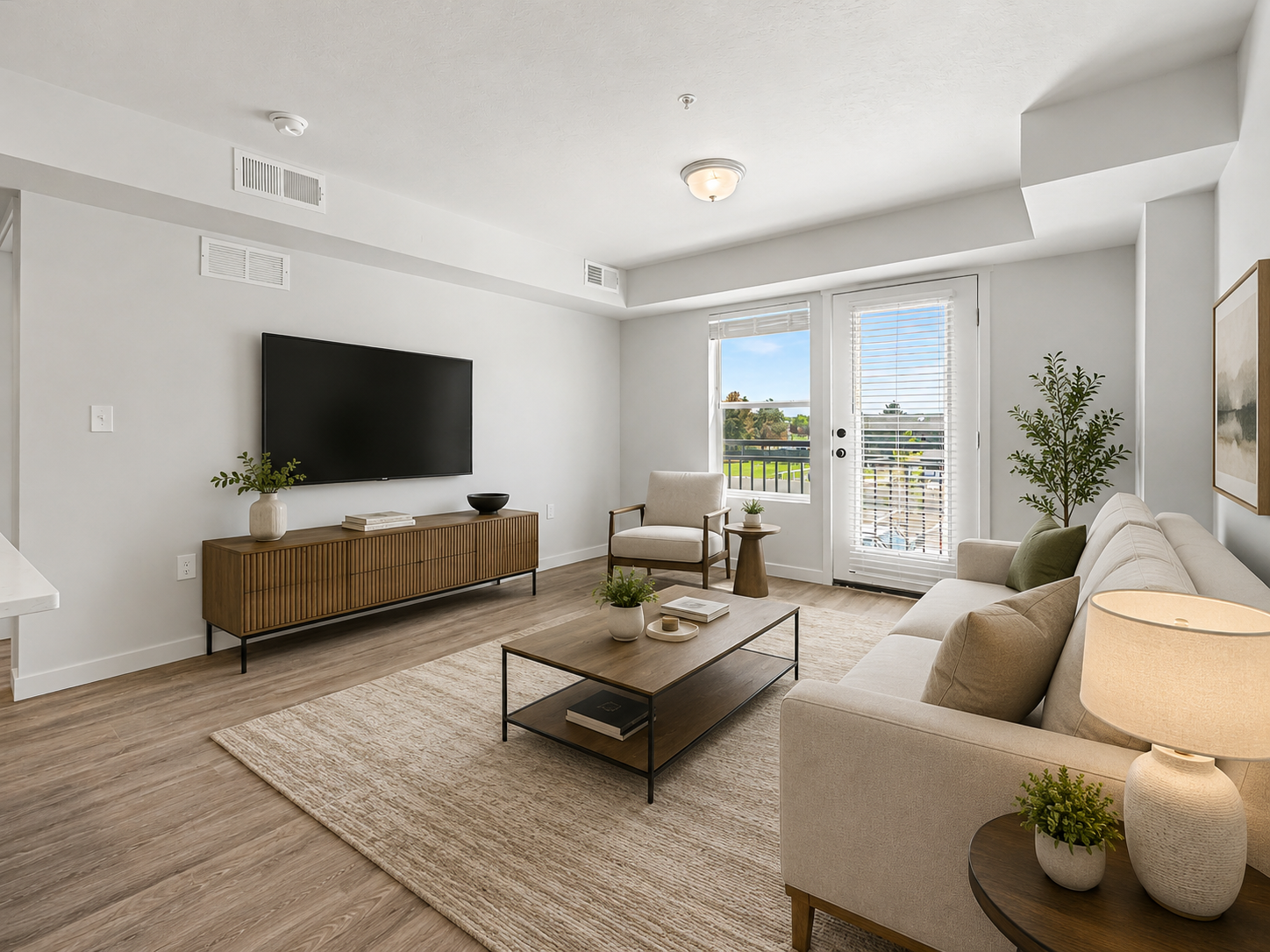 2-Bed 1-Bath (M) unit images floor plan 4