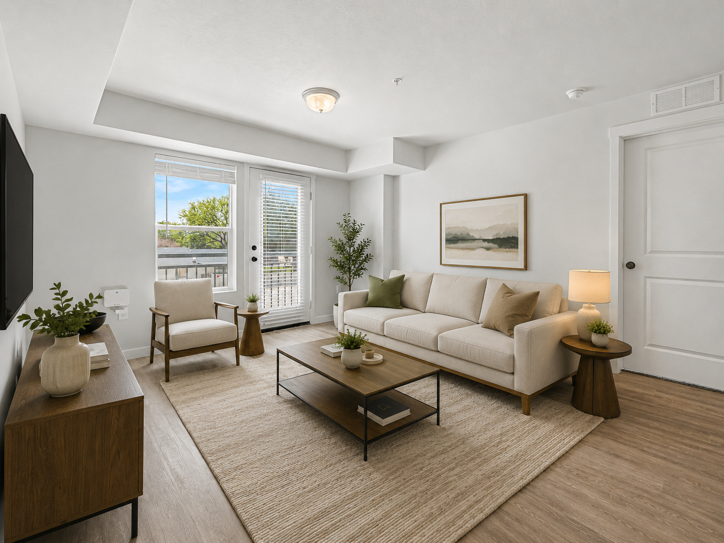 2-Bed 1-Bath (M) unit images floor plan 3